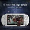 Konsoler 4,3 tum spelkonsol för PSP Game Console Classic Dualshake Game Console 8G Buildin 10.000 spel 8/16/32/64/128 bitspel