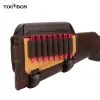 POLSTERS TURBON TATTICAL Gun Buttstock Rifle Cheek Rest Riser Pad com Cartuchos de munição Calibre do porta -balas .308, .3006