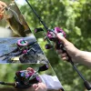 Accessori SOUGAYILANG Ranne da pesca e bobine a 5 sezioni a bordo in carbonio Rulto di pesca da viaggio con borse per trasporto con kit completi