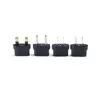 2024 5PCS Adaptateur de voyage universel de haute qualité EU à US EU AU UK Plug Adapter Converter Power Plug Adapter Converter for Power Plug Converter