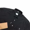 Designers Mens Casual Shirts Quality Designer Business Tees Classic à manches longues Shirt Bouton Up Shirt Solid Color Letter Spring Automn Blouse Plus Size M-3XL T10