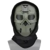 Safety Tactical Wild Mask Hutning Full Face Outdoor Protective Airsoft Mask Halloween Camouflage Mask Fan Lätt Mask Hjälm