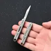 Keychain Small Exacto Knife Mini EDC Pocket Utility Knives Letter Opener Kuvert Slitter Byt ut rakkniv Blad Box Cutter