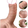 New Design Sexual Toys Female Masturbator 9.44 inches Big Dildo Realistic Dildo Soft Smooth Touching Silicon Dildo for Women