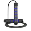 Jump Ropes Fitness Träning Vikt Handtag PVC belagd ståltråd Justerbar hastighet Hopprep Y240423