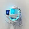 Smart Ice Blue plus Hydra Gesichtsmaschine RF Facelifthautentester Hauterkennung Gesichtsreinigung Schwarzer Kopfentfernung