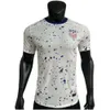 Soccer Jerseys Men's Tracksuits 23/24 Us Team Home Jersey Player Edition Football Game Can Be Printed with