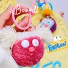 Creative Pig fried fur monster plush toy pendant trinket key chain plush bag pendant Birthday gift