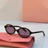 Lunettes de soleil Miui pour femmes concepteurs de femmes raffinées élégance ultra-légers glamour esthétique Premium Version OVAL PRESCRIPTION LOVES P5N2