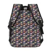 Bags Japanese Sushi Pattern Multifunction Backpack Classic Basic Water Resistant Casual Daypack for Travel with Bottle Side Pockets