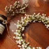 Accessories Camellia Flower Wreath Crown Festival Headband Women Hair Accessories Headdress Girl Fresh And Beautiful Gypsophila Garland