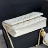 Luxury Designer Womens Card Holder Long Wallet Bags With Gold Ball Chain Crossbody Handbags WOC Black White Multi Pochette Large Capacity Makeup Vanity Purse 20cm