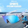 SCVCN HD Cycling Solglasögon Sport Running Goggles Mens Women Mountain Bicycle Glasses Outdoor UV400 Bike Eyewear 240409