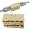 10stcs Nieuwe Alloy Internet Tools RJ45 Cat5 Coupler Plug Adapter Network LAN Cable Extender Connector RJ45 Cat5 Extender Adapter