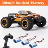 Voiture électrique / RC HBX 16889 1/16 30/45 km / h Racing RC Brush ou Brushless Motor 4wd RC RC Buggy Car jouet All Terrain for Kids Gift T240422