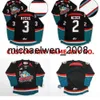 Kob Weng Mens Womens Kids Whl Kelowna Rockets 2 Shea Weber 3 Myers broderie personnalisée tout nom n ° Ice Hockey Jerseys Gutit