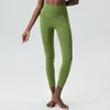 ALYOGAS Pantalons de yoga en cuir brut