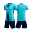 Les fans sont en tête de TEES 2023 Nouveaux hommes et enfants de football personnalisé Jersey Soccer Club Club Football Training Training Uniform Suit Adult Child Set Fast Dry Y240423