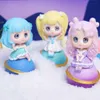 Blind Box 6 Style Starry Love Series Figurine Blind Box Children Toys Doll Cute anime figuur Lover familieleden Holiday Gift Y240422