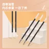 Pens Deli 20pcs 0.5mm Black Ink Gel Pen Refill School Supplies Office Pen Refill High quality pen Stationery