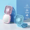 Altri elettrodomestici che piega il collo sospeso piccolo ventola elettrica portatile portatili per studente creativo Dormitory Sports USB Outdoor Mini Fan J240423