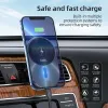 Laddare Hoco Magnetic Wireless Car Charger Mount för iPhone 13 12 Pro Max 12 13 Mini 15W Magnetic Fast Charging Airvent Car Phone Holder