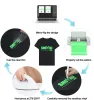 Films 10 Colors Heat Transfer Vinyl Glow in The Dark HTV Iron on Vinyl Luminous Symphony Laser Magic Assorted Color for DIY TShirts