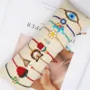 Strands ZHONGVI Simple Bracelet For Women Bohemian Miyuki Cute Flowers Fruit Pattern Bracelets Friendship Jewelry Gift For Girl Pulseras