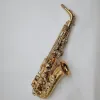 Saxophon Jupiter Jas769 Neuankömmling Alto Eb Melodie Saxophon Messing Musikinstrument Gold Lack Saxophon mit Mundstück kostenlos Versand