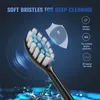 Subort S2 Brosse à dents électriques Sonic pour hommes Femmes Houseee Whitening IPX7 Brosse à dents imperméable Brosse dentaire automatique à ultrasons 240409