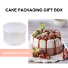 Sortez des conteneurs en papier tasse à gâteau tasses en carton boulangerie Cupcake rangement boîtes en plastique