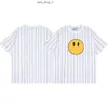 Drew Brand Designer T-shirt Zomer Drawrew T-shirt Smiley Face Letter Afdruk Graphic Loose Casual Casual Short Sleved Draw T-shirt Trend Glimlachende shirt Harajuku Tees 203