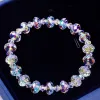 Bangle New Fashion Crystal Beaded Bracelets For Women Sweet Temperament Handwork Bracelets&Bangles Charms Jewelry Making