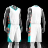 Fans Tops Tees Neue Teenager Boy Casual Sportswear Basketball Sets ärmelloses Trikots und Shorts anpassbare Männer Uniform 2-teilige Leistung Y240423