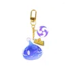 Keecheins Slime Sollechain Cosplay Cute Acrilic Chiave Key Holder Borse