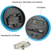 Boîtes LCD numériques électroniques Compte Coun Coin Piggy Bank pour USD Euro Money Saving Saving Transparent High Quality Coins Rangement Box Box