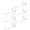 Racks Hanger Plastic Display Stands Storage Rack Clear Shoes Accessories Float Shelf Shop Supply Acrylic Floating