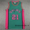 Men Jersey Spurs Duncan Robinson bordou o traje esportivo de basquete bordado para e mulheres jovens