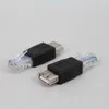 Ny 2024 Ethernet -port till USB -anslutning USB -adapter USB till RJ45 Ethernet -kabeladapter USB till Crystal Head AdapterUSB till Ethernet ConnectorUSB till Ethernet Connector