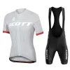 Наборы Scott Men's Cycling Clothing Summer Mens Sets 2024 MTB Set Ftbit Set Sportswear Шорты формируемые брюки для майки мужская одежда рубашка нагрудника