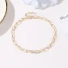 Colliers Sexy Clavicule Short Punk Gold Couleur grandes chaînes Colliers gothiques Bijoux Femmes Pendant Choker Neckce Girl Valentin pour la Saint-Valentin Cadeau