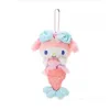 Plush Keychains Melody Laurel Dog Sea Mermaid Series Komi Pacha Ugly Fish Hanton P Doll Pendant Keychain Cute Drop Delivery Toys Gifts Dhzfl