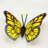Väggklistermärken 30 cm dubbelskikt 3D stor fjärils klistermärke heminredning fjärilar bröllopsfestival dekoration magnet kylskåp 1 datorer