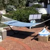 Camp Furniture Outdoor Bettwäsche Stoff Hängematte - Zwei Personen mit Expanderstange - schwere Kapazität von 450 Pfund - Catalina Beach Y240423
