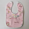 20pcs Baby Bibs Cute Cartoon Animal Pattern Toddler Waterproof Saliva Towel Cotton Fit 0-3 Years Infant Burp Cloths Feeding 240422