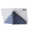 Tablet PC Cases Sacs pour tab s9 Fe Fe Multi-repleding Stand Clear Back Magnetic Smart Shell pour Galaxy Tab S9 FE S9FE 5G COUVERTURE DE CASE