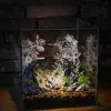 Akvarier Hudout Caves Simulering Landscaping Stone Rockery Ornament som gömmer grotteskydd för Aquarium Fish Tank Decoration