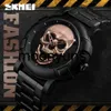 Skmei orologio Skmei Fashion Sport Mens Watches Top Brand Luxury Skull Watch Men 3Bar Waterproof Quartz Owchs Relogio Masculino 9178 di alta qualità