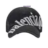 NOWOŚĆ Sports Sports Baseball Caps Hip Hop Face Strapback Golf Caps Blnciaga unisex twill list haftowany czarny kapelusz baseballowy