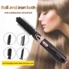 Multifunctional Electric Hair Dryer 4 In 1 Professional Straightening Brush Portable Curling Comb Dryers Blower 240418